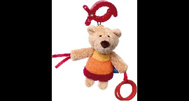sigikid blauwe collectie stoffen speeltje beer 41837