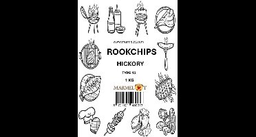 Marmelot Rookchips Hickory 1kg
