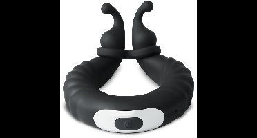 Luxe Vibrerende Penisring met Flexibele Toppers – Oplaadbaar & Stimulerend voor Koppels