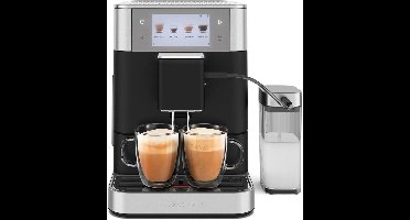 KitchenAid Volautomatische Espressomachine KF8 - 40+ recepten - Ook geschikt voor plantaardige dranken - 2 kopjes tegelijk - Vulkaanzwart