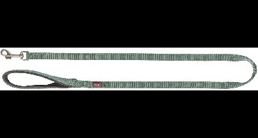 Hondenriem Trixie - Premium Salie 120x1 cm - Robuust Singelband, Neopreen Handvat