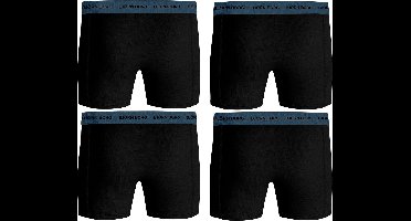 Björn Borg - 4 Pack - Cotton Stretch Boxers - Zwart - Heren - Maat XL