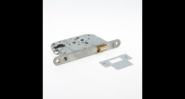 Nemef centraal insteek deurslot 50 mm dr.r.1 1269/37 Rs cilinder loopslot