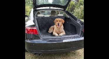 Duvoplus - Dierendeken - Hond - Comfy Koffer Beschermdeken 147x120cm Zwart - 1st