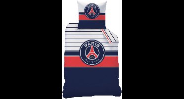 Paris Saint Germain Dekbedovertrek Logo - Eenpersoons - 140 x 200 cm - Katoen