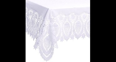 Unique Living - (Tuin)Tafelkleed - Amira Vinyl - 137 x 180  - Lila
