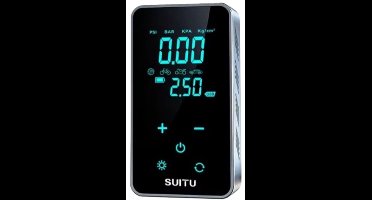 Auto Elektrische Luchtpomp 150psi – Draadloze Mini Inflator met Touchscreen – Voor Auto en Motorfiets – Luchtcompressor voor Bandenopblazen