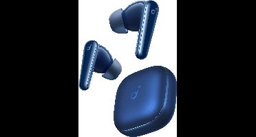 soundcore Liberty 5 by Anker, draadloze oordoppen met noise-cancelling, 2x sterkere stemonderdrukking, realtime adaptieve noise canceling, snelladen, Dolby Audio, heldere gesprekken met 6 microfoons en AI, lange batterijduur