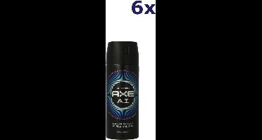 Axe A.I. Deodorant Body Spray - 6 x 150 ml