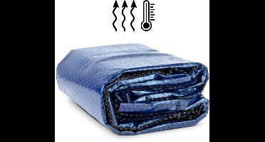 WAYS D'luxe - Zwembad Afdekzeil & Solarzeil - Rond - Zeilmaat Ø 206 cm - Geschikt voor zwembaden van Ø 244 cm