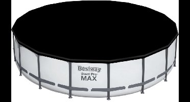 Bestway - Zwembad Afdekzeil - Rond - Zeilmaat Ø 552 cm - Geschikt voor zwembaden van Ø 549 cm