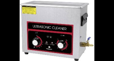 TOOLCRAFT USC-650 Ultrasoonreiniger Sieraden, Werkplaats, Kantoorartikelen 180 W 6.5 l Met verwarming, Met reinigingsko