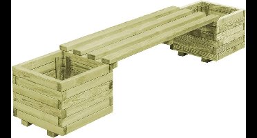 vidaXL - Plantenbank - geïmpregneerd - grenenhout