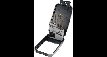 wolfcraft - Betonboorset hardmetaal-voorzien, SDS-plus, Ø 5–10 mm, 6-dlg. - 7113000