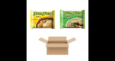 Instant noedels Yum Yum Kip en Eend (30x 60 Gram)