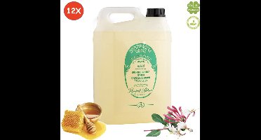 Marseille zeep shampoo 12x 3 LITER met honing en kamperfoelie | Rampal Latour | pH-neutraal, parabenen-vrij