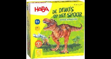 Haba Dino's op het spoor - Memoryspel voor 5+ jaar - 2 tot 4 spelers