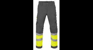 HAVEP Werkbroek High Vis 80573 - Charcoal/Fluo Geel - 50