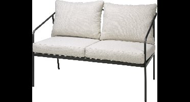 TUINMEUBELSET 5 DELIG KD GRIJS - LOUNGSET -