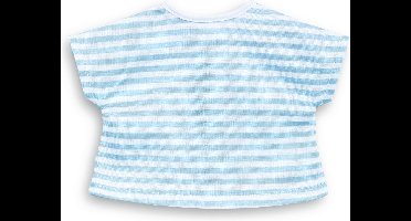 Corolle Ma Corolle kleding Striped T-Shirt - Grey 36 cm