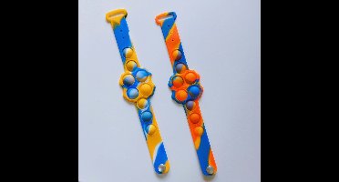 New Age Devi - POP IT Armband - Pop it plop up - Tiktok - set van 2 - Fidget Toy - Armband