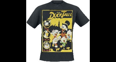 Mickey Mouse DuckTales - Cover Heren T-shirt - zwart - XXL