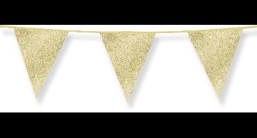 Glitter flags 16 x 20cm - Gold