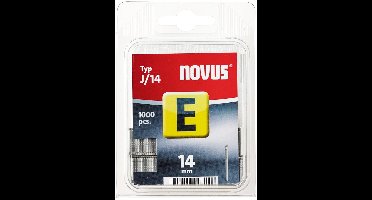 Novus Nagels (spijker) E J/14mm, SB, 1000 st. - 044-0073