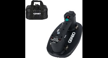 GRABO Plus in Tas - Elektrische draagbare Vacuümzuiger - Handgereedschap - Hefvermogen 120 kg