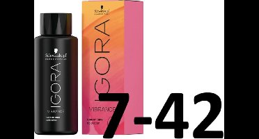 Schwarzkopf - Igora Vibrance - 7-42 - Muted Desert - 60 ml
