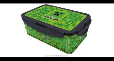 Minecraft lunchbox Thunderstruck, Mine craft, Brooddoos, Lunchbox, Minecraft lunchbox