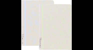 Kangaro schriften - ECOLOGIQUE - formaat A5 - met lijn - 2 stuks - AN-116069-B