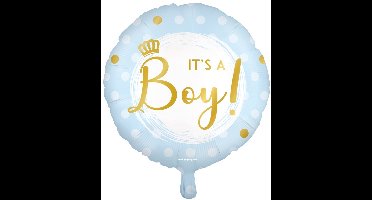 Foil balloon it's a boy! | 6 stuks