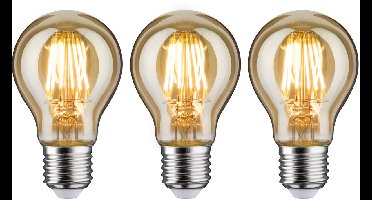 Vintage Edition Standaard 230 V LED-gloeilamp E27 3x680lm 3x6,5W 2500K Goud