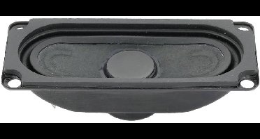 Visaton SC 3.7 ND WP - 8 Ohm 2.8 inch 7 cm Breedband-luidspreker 3 W 8 Ω Zwart Ovaal