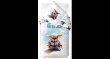 Star Wars Dekbedovertrek yoda - 140 x 200 cm - 60x70cm