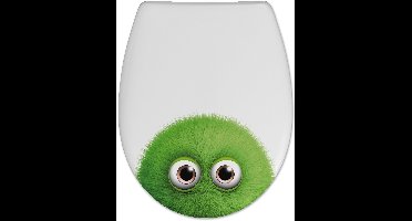 Cedo Monster Print - WC Bril / Toiletbril - met Softclose en Quickrelease Toiletzitting - Duroplast