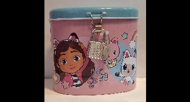 Spaarpot met slot voor kinderen - Gabby’s Poppenhuis Muzieknoten