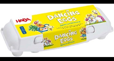 Haba Eierdans - Behendigheidsspel voor kinderen vanaf 5 jaar - Familiespel
