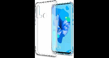 Ntech Hoesje Geschikt voor Huawei P20 lite (2019) Transparant Anti Shock Back hoesje