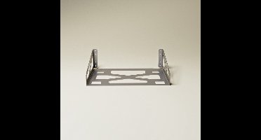 Stackwell Bracket - Gereedschapskist Houder voor Hikoki Systainer - Toolcase-Bracket - Opbergsysteem - Gereedschapskofferhouder voor muur & wandmontage - Thermisch verzinkt staal - Roestvrij en duurzaam- Schroeven inbegrepen