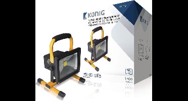 Konig Mobiele Led Floodlight 20w