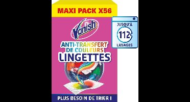 Vanish Reinigingsdoekjes tegen verkleuring, 122 afbreekbare doeken, geen kleuroverdracht