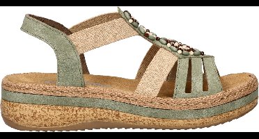 Rieker Sandalen Plat Sandalen Plat - Mint - Maat 38