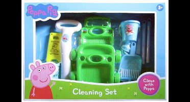 Peppa Pig schoonmaakset - Cleaning set - Emmer Dweil Stoffer Blik - cadeau