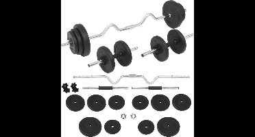 vidaXL - Halterset - 30 - kg