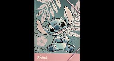 Lilo & Stitch Elastomap A4 - H 32 cm x Br 24 cm.
