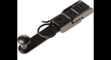 Gb Luikoverslag zwart 120mm ZV 74328