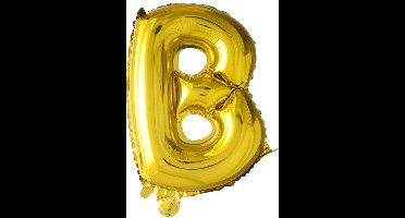 Wefiesta Folieballon Letter B 102 Cm Goud