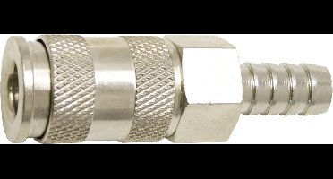 Kelfort Luchtkoppeling met slangtule staal vernikkeld 10mm 1524413